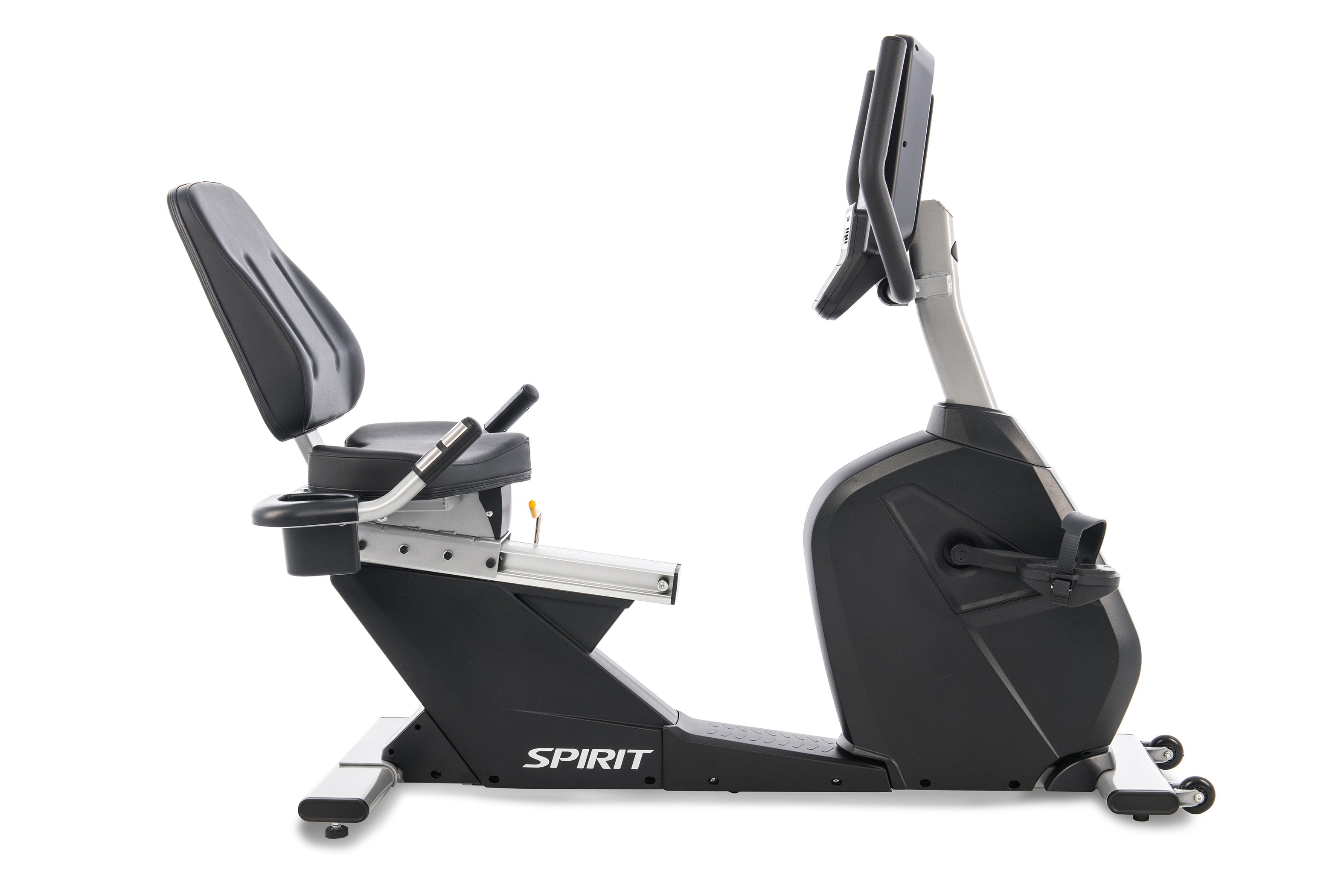 Spirit CR800 Commercial Recumbent Bike with 40 Resistance Levels, Easy Step-Through