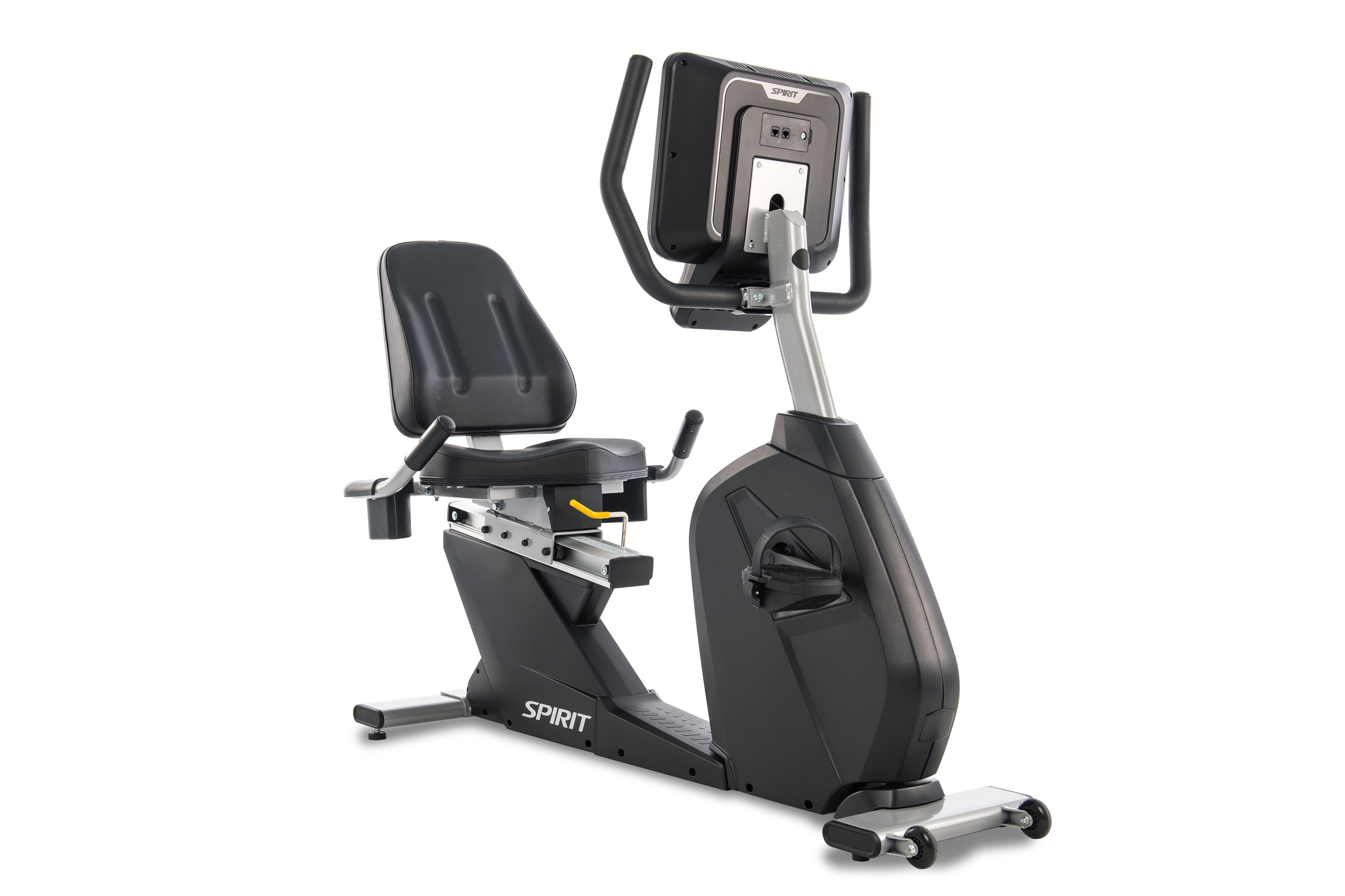 Spirit CR800 Commercial Recumbent Bike with 40 Resistance Levels, Easy Step-Through