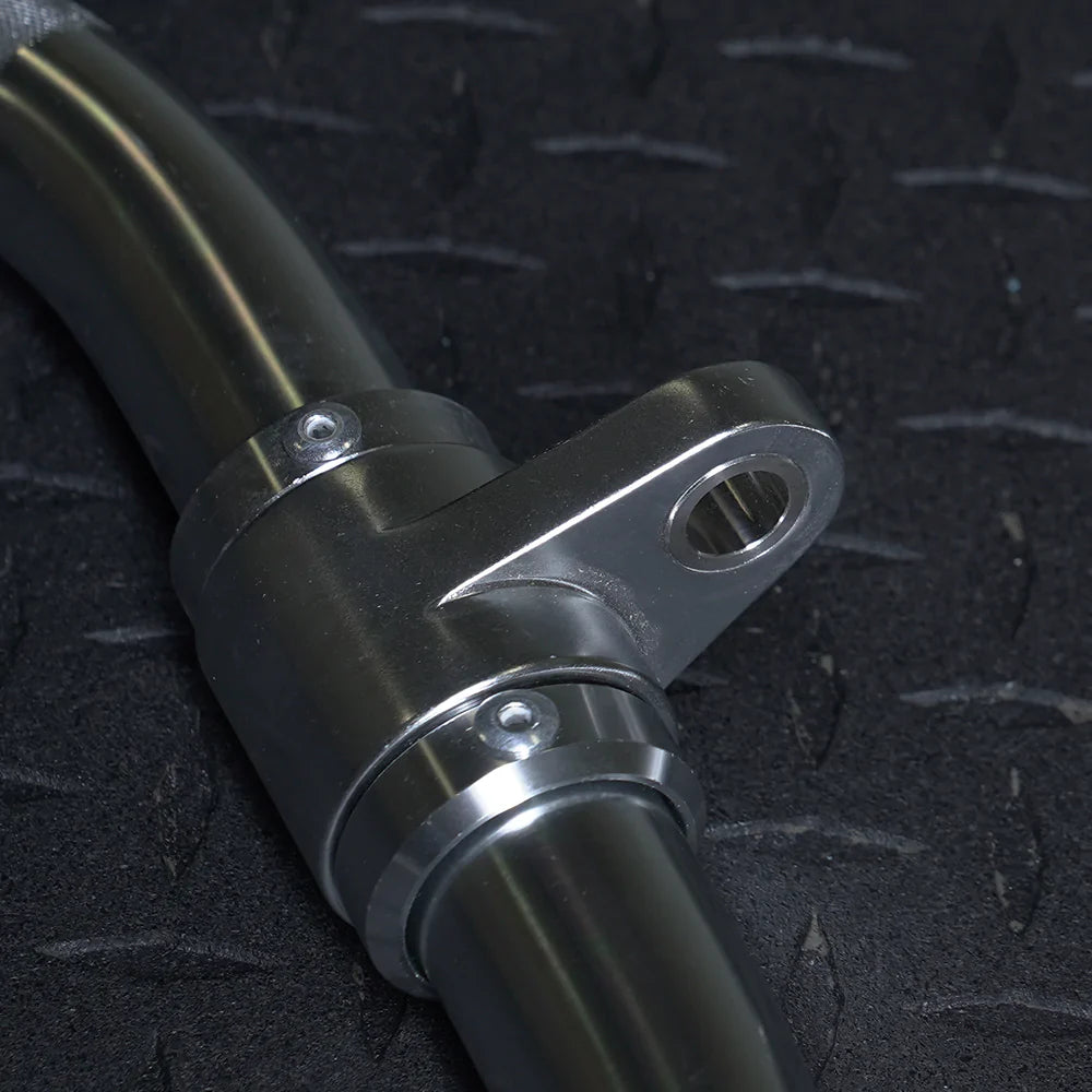 Element Fitness 24-inch Aluminum EZ Curl Bar Cable Machine Attachment