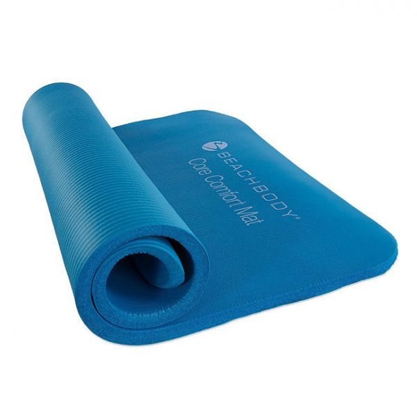 BeachBody Core Comfort Mat: Thick Exercise Mat for Crunches, Planks, & Floor Workouts