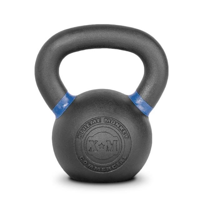 Durable Cast Iron Kettlebell for Home Gym Strength Training and Fitness Workouts