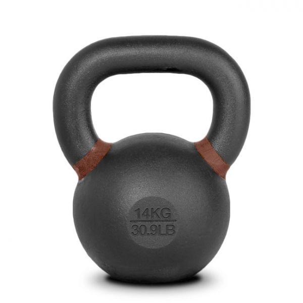 Durable Cast Iron Kettlebell for Home Gym Strength Training and Fitness Workouts