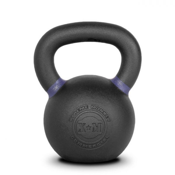 Durable Cast Iron Kettlebell for Home Gym Strength Training and Fitness Workouts