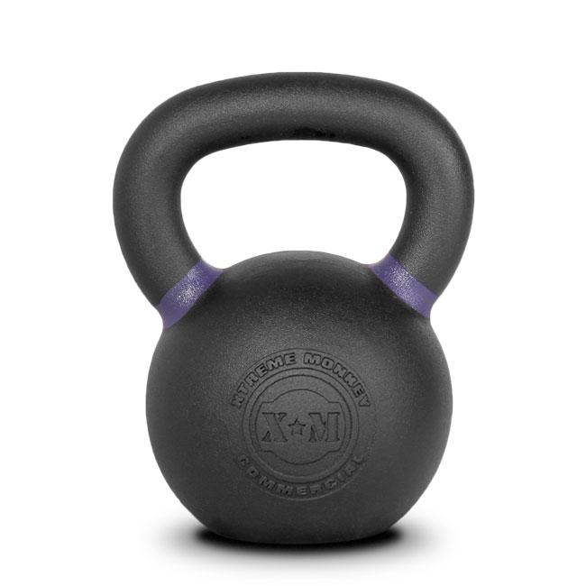 Durable Cast Iron Kettlebell for Home Gym Strength Training and Fitness Workouts