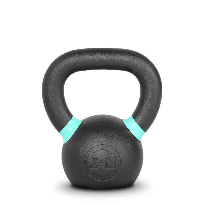 Durable Cast Iron Kettlebell for Home Gym Strength Training and Fitness Workouts
