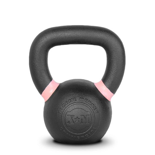 Durable Cast Iron Kettlebell for Home Gym Strength Training and Fitness Workouts