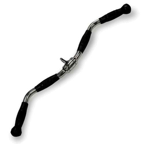 Element Fitness Pro-Grip Rubber EZ Curl Bar Cable Attachment