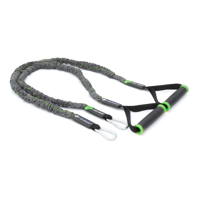 Element Fitness Cable Cross Resistance Tubes – Durable Ergo-Grip Workout Bands Pair