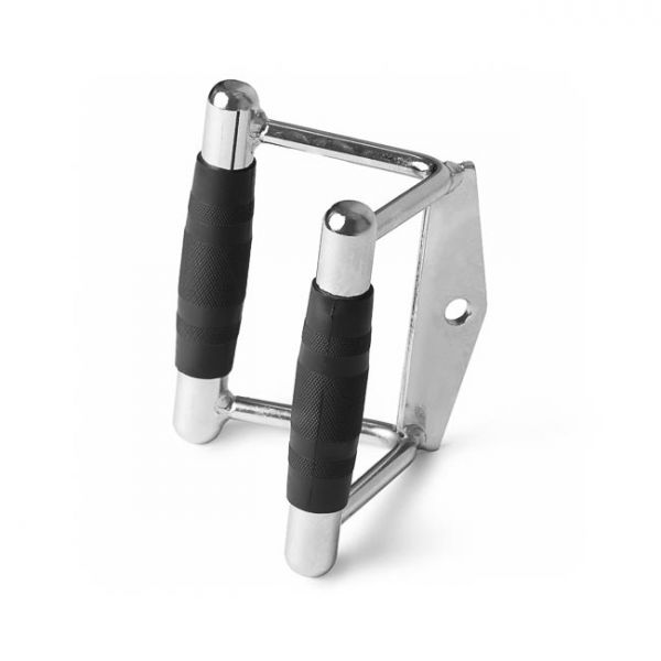 Element Fitness Pro-Grip Seated Row Chin Bar Double D Rubber Gym Attachment