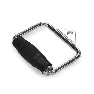 Element Fitness Pro-Grip Stirrup Handle Single D Rubber for Cable Workouts
