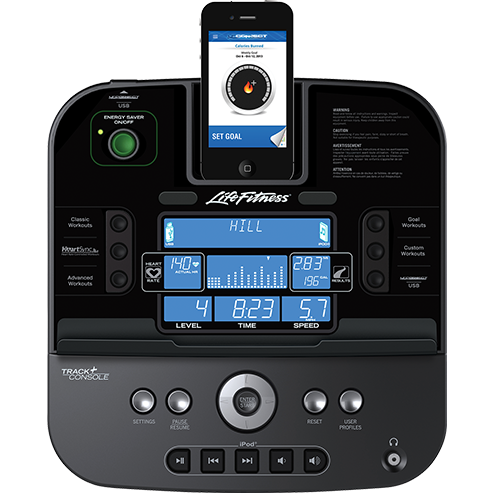 LifeFitness E1 Home Elliptical Cross-Trainer: Smooth, Quiet Total-Body Fitness Machine