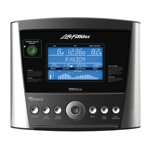 LifeFitness E3 Elliptical Cross-Trainer: Silent Total-Body Home Workout Machine