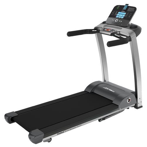 LifeFitness F3 Folding Treadmill for Home Gym Workouts, FlexDeck Shock Absorption System