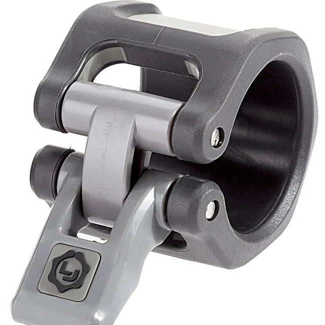 Lock-Jaw HEX 2-inch Olympic Barbell Collars Black - Secure Weight Plate Clamp