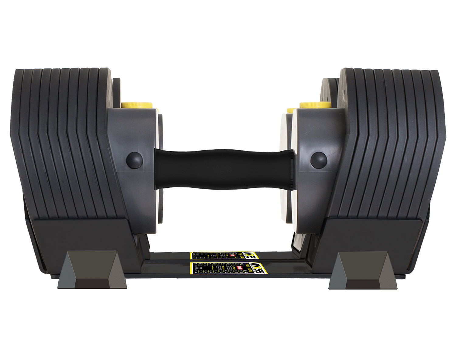 MX55 Rapid Change Adjustable Dumbbell System with Stand Included for Home Gym