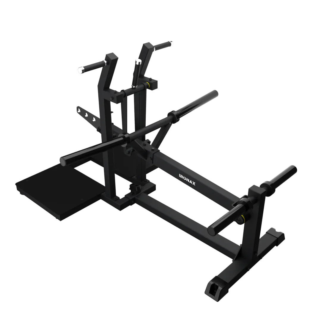 IRONAX XC-BS Heavy-Duty Belt Squat Machine for Leg Training & Glutes